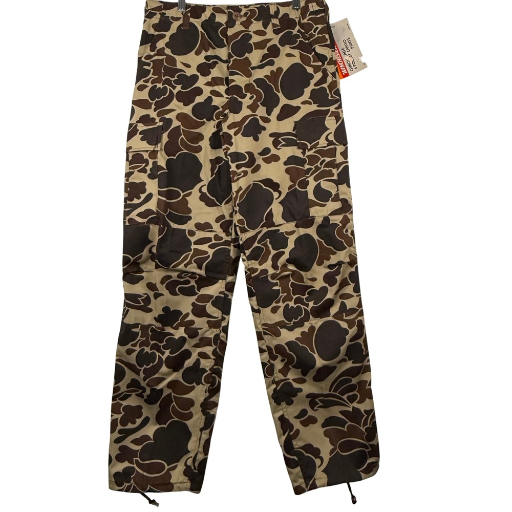 Vintage‎ Winchester 34 Tactical Field Pants Duck Hunting Cargo 6 Pocket Hunter